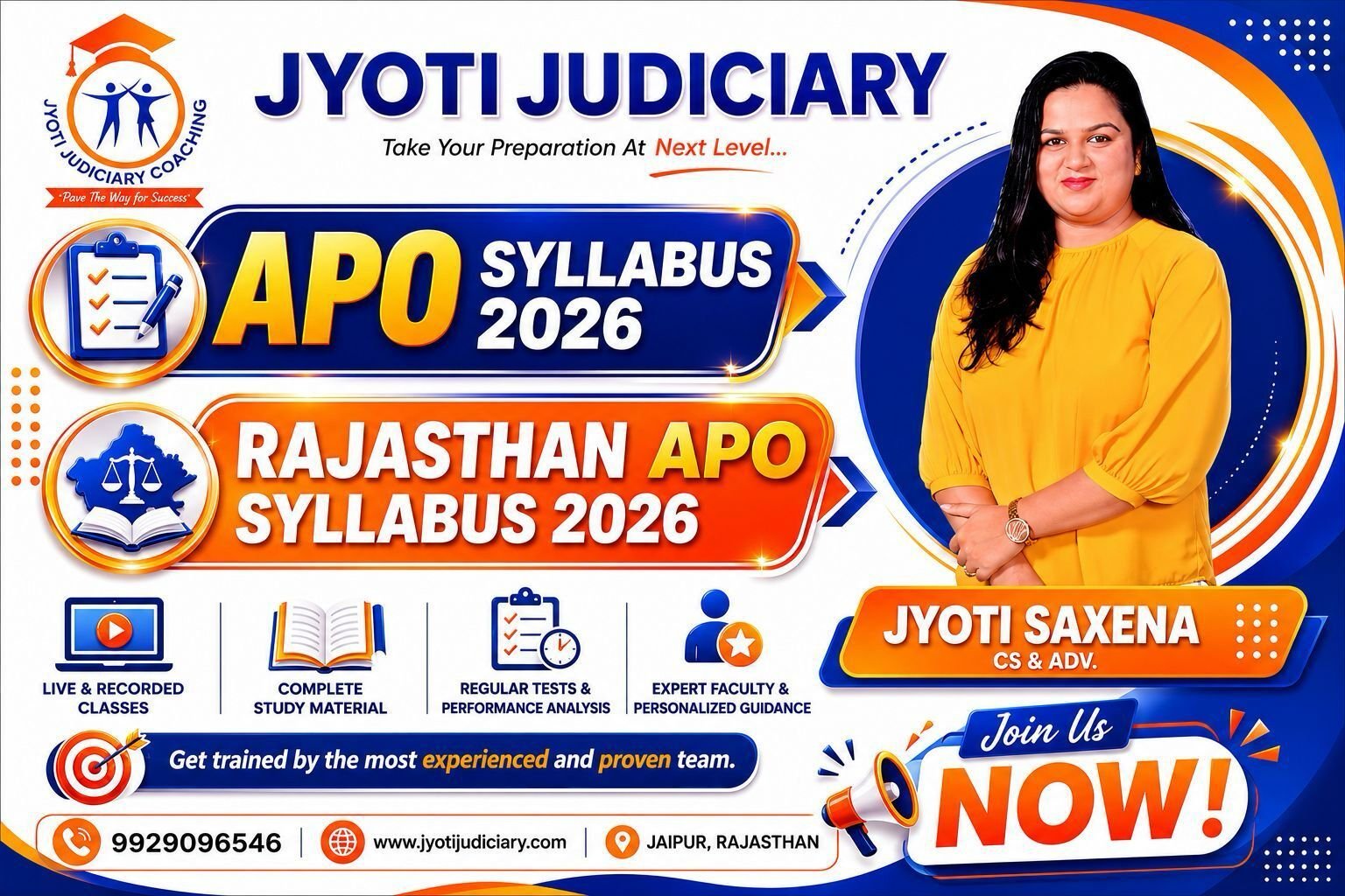 rajasthan apo syllabus 2026