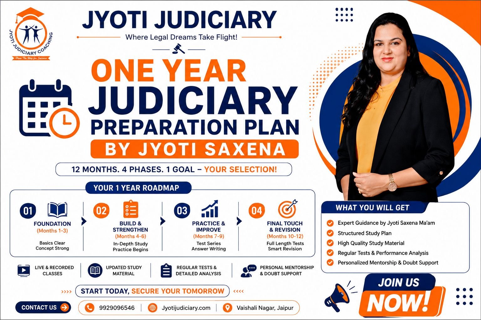 One Year Judiciary Preparation Plan